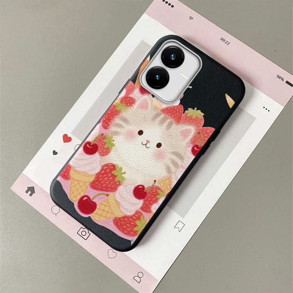 Casing Hp Untuk VIVO Y22 Y22S Case Kesing Kondom Cute Mode Softcase 0061 PW