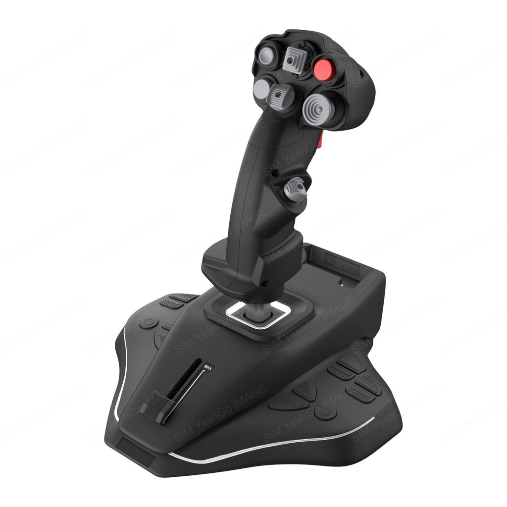 Simulation Airbus Flight Rocker Vibration Controller Joystick Controller for PC Flight Joystick for