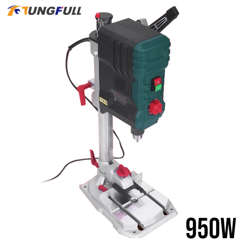 Multifunctional Mini Bench Drill 950W High Precision Bench Drill Metal Making Drill Chuck Electric