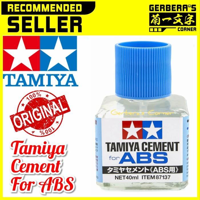 Tamiya Cement For Abs Lem Hobby Gundam Model Kit Lem Plastik Resin Terlaris