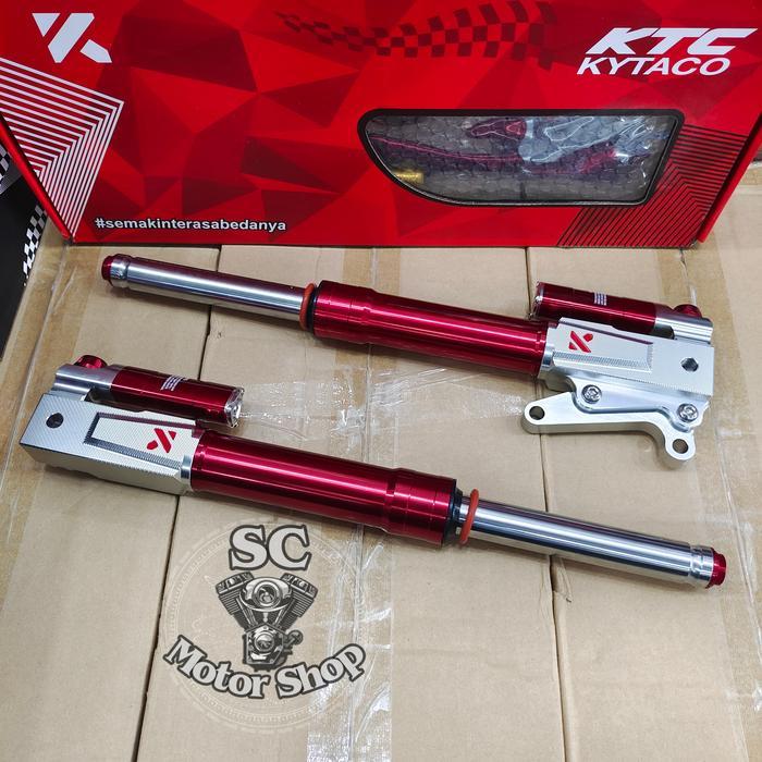 Ready Shock Depan Ktc Kytaco Model Tabung Mio Smile-Mio Soul-Mio J-Xeon-Fino