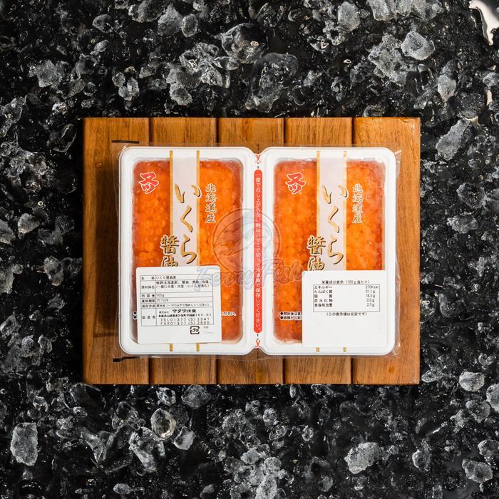 Ikura Shoyu Zuke / Salmon Roe / Telur Ikan Salmon Import Jepang