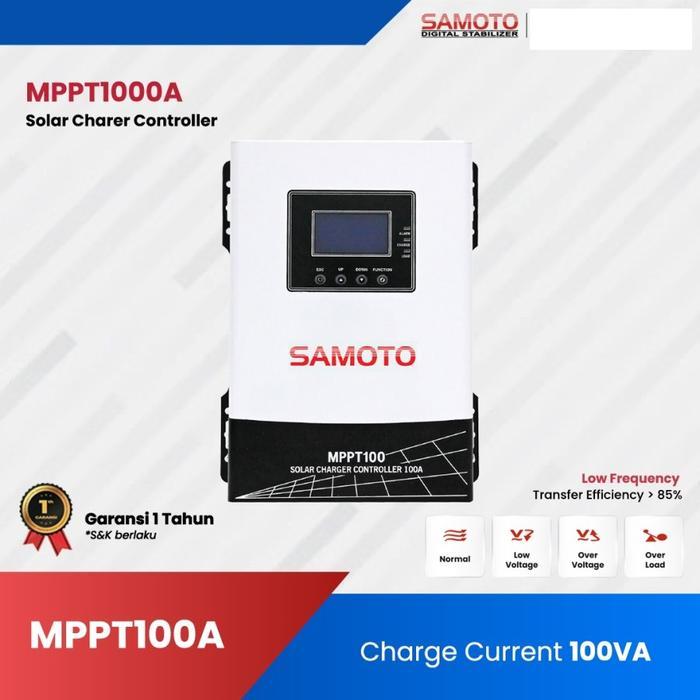 SOLAR CHARGER CONTROLLER MPPT 100A /SAMOTO /TENAGA SURYA / SOLAR PANEL