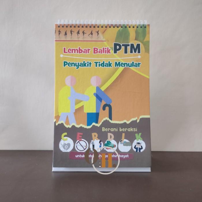 Lembar Balik Penyakit Tidak Menular- Lembar Balik PTM-Buku Kesehatan