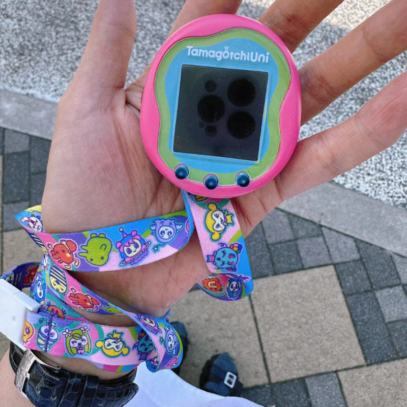 Bandai Wifi Uni Tamagotchi Electronic Pet Meets Pix Networking Machine Console Odometer Function Col