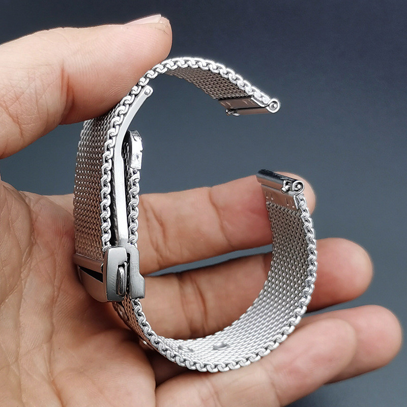 Mesh Milanese Watch Bracelet for Omega Seamaster 007 Watch High-end Metal Stainless Steel With