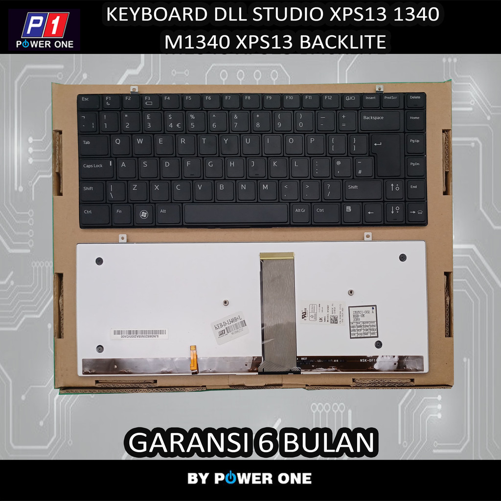 Keyboard Dell Studio Xps13 1340 m1340 xps13 Backlite