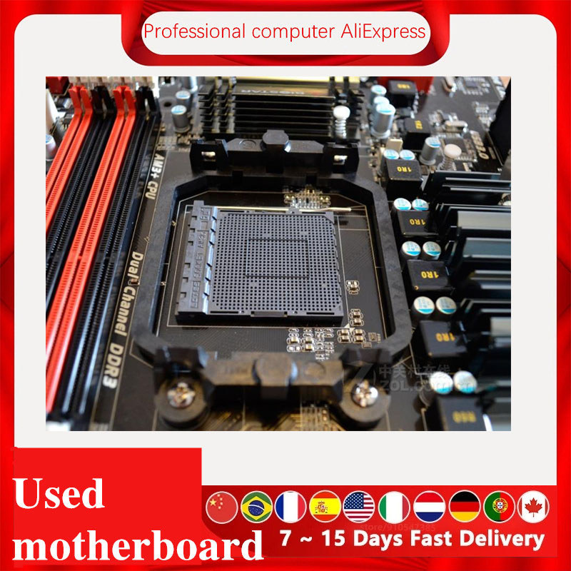 For Biostar TA970 Motherboard Socket AM3+ DDR3 32GB For AMD 970 FX Original Desktop Mainboard M5A97 