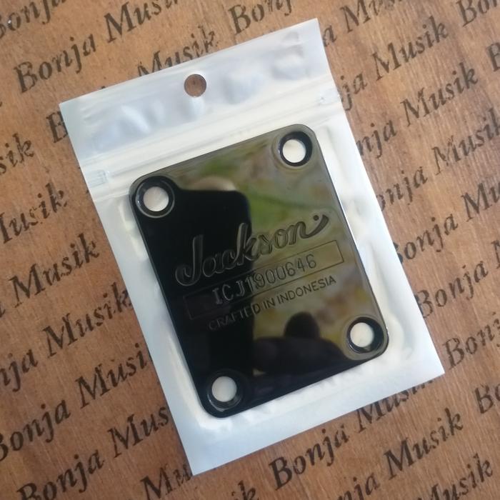 Neck Plate Jackson Original MiiPlate Joint Neck Gitar Jackson Promo