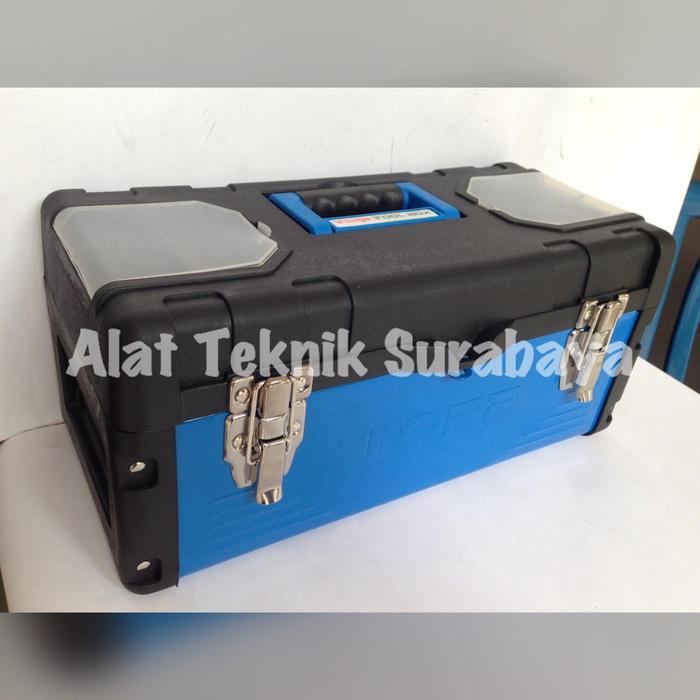 TOOL BOX KIT TORA 17" ; 19" INCH / KOTAK KUNCI ALAT BENGKEL TOOLBOX / KOTAK PERKAKAS