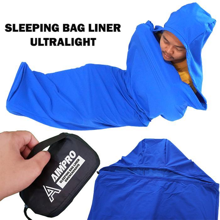 Eiger Adventur'e - Sleeping bag liner Aimpro kantung tidur elastis camping - Sleeping Bag