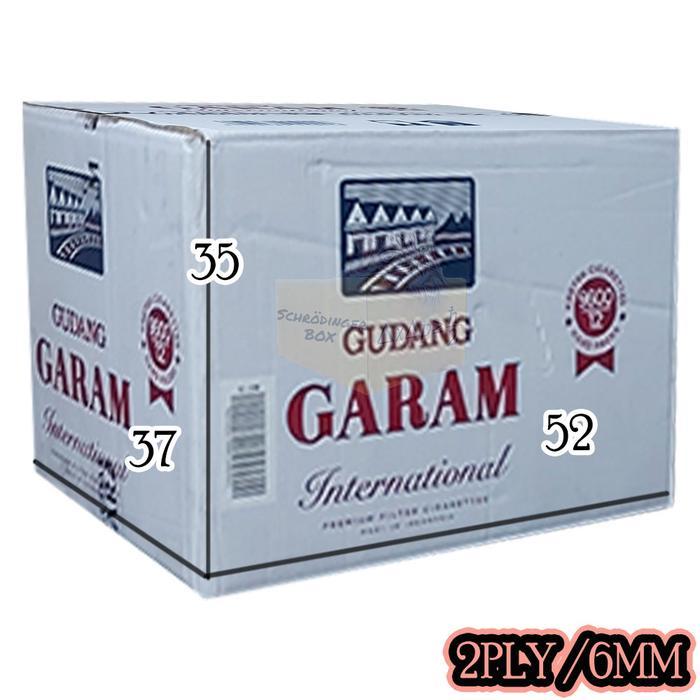 Kardus Pindahan Bekas Rokok Gudang Garam Filter P52 x L38 xT35cm (HANYA MENJUAL KARDUS BUKAN ISINYA)