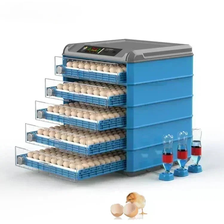 256-500 Capacity Egg Incubator Fully Automatic Dual Power Hatching Machine Chick Roller Automatic