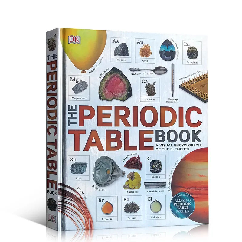 Original Children Popular Science Books The Periodic Table Book DK Colouring English Encyclopedia