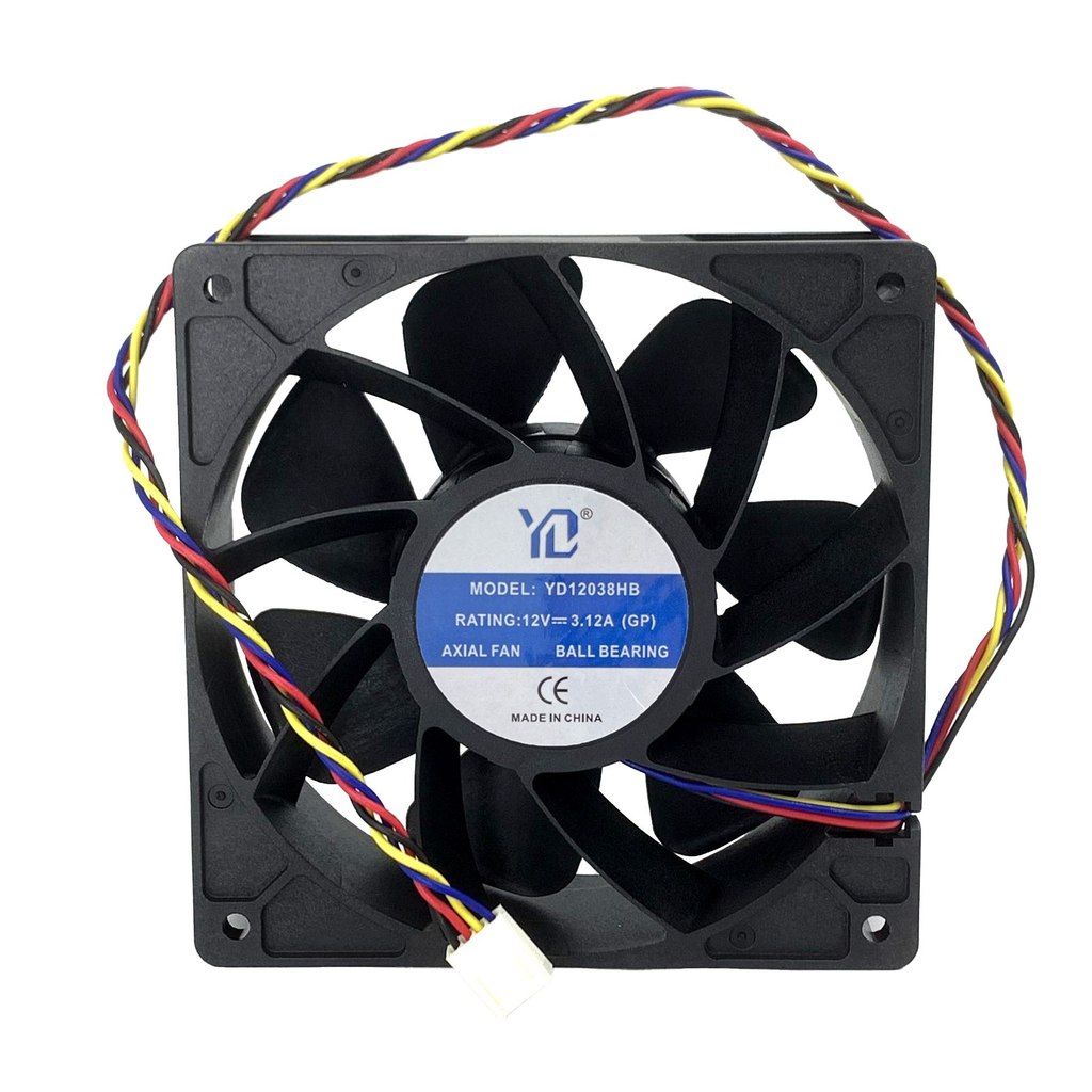 Suitable for PWM temperature control cooling fan 12v 6000RPM Antminer S19L3+L3++ S17pro T17S19Pro