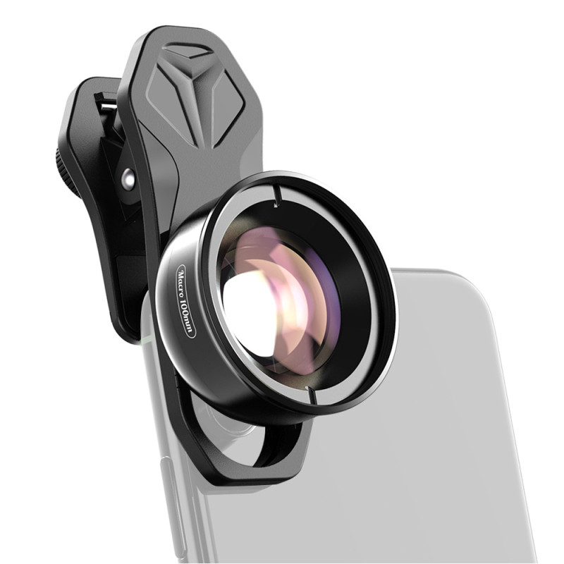 Apexel Apl-Hb100Mm Unrsal Smartphone Macro Lens 4K Hd Phone Ca Lens For 16/15/14/13/12/11