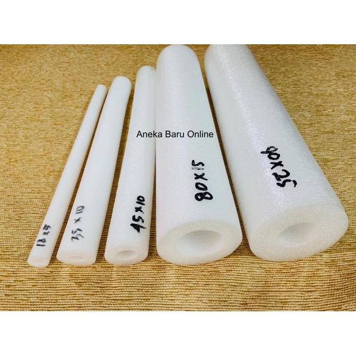 Busa Pembungkus Pipa AC Insulation Foam Isolasi Tape busa pipa besi