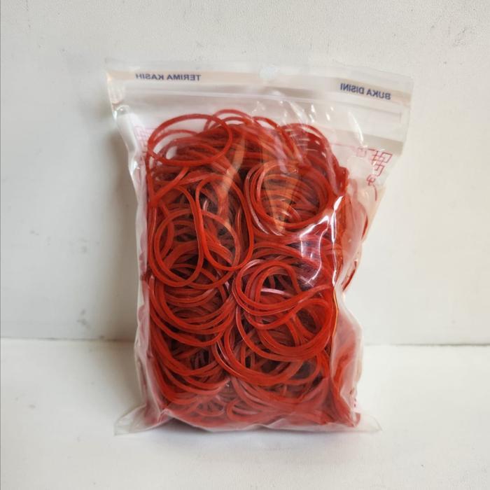 KARET GELANG MERAH SAKURA @100 GRAM