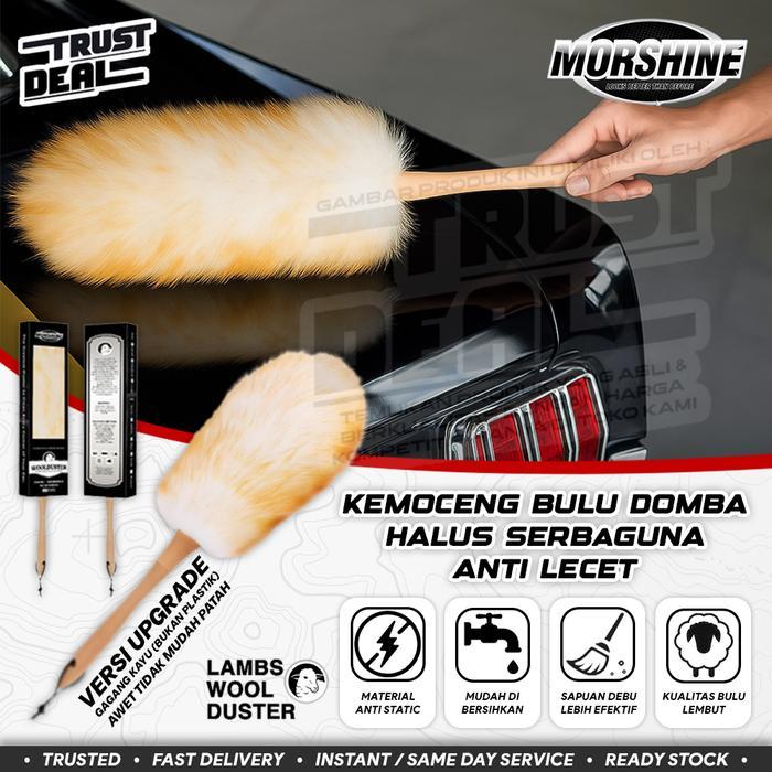 KEMOCENG BULU DOMBA Halus Pembersih Rumah / Kemoceng Mobil MORSHINE