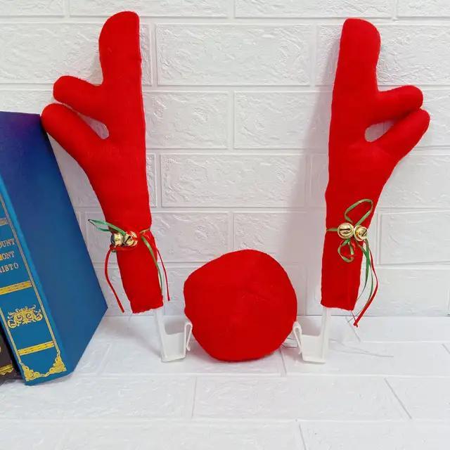 Tanduk Rusa Mobil Dekorasi Natal Hiasan Tanduk Rusa Ukuran Jumbo