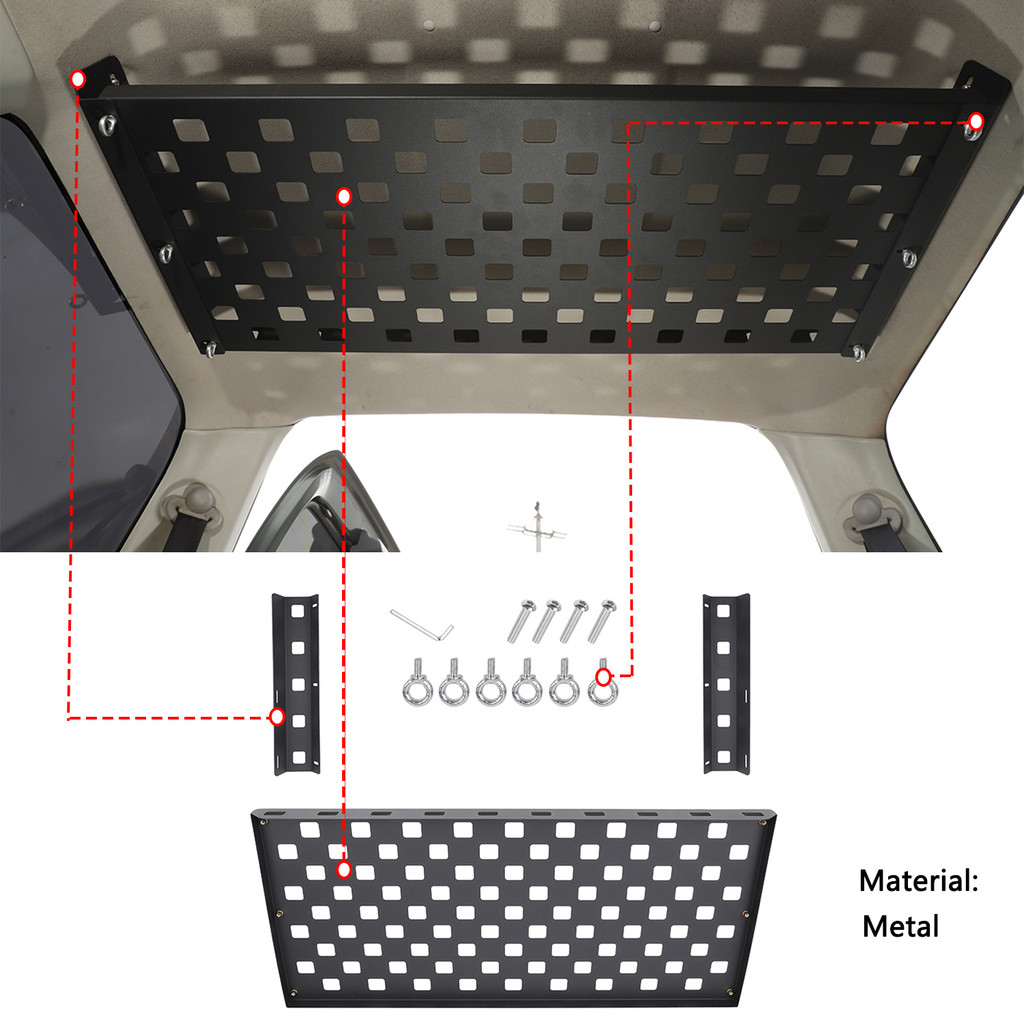 Rak Atap Belakang Mobil Bagasi Rak Penyimpanan Braket Ekstensi Untuk
