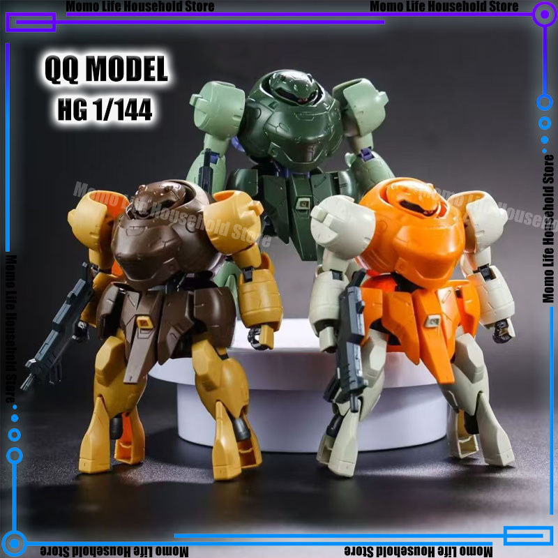 New QQ Model 1/144 Hg Ugy-R41 Man Rodi Assembly Model Kits Ibo Ipon-Blooded Orphans Action Figures