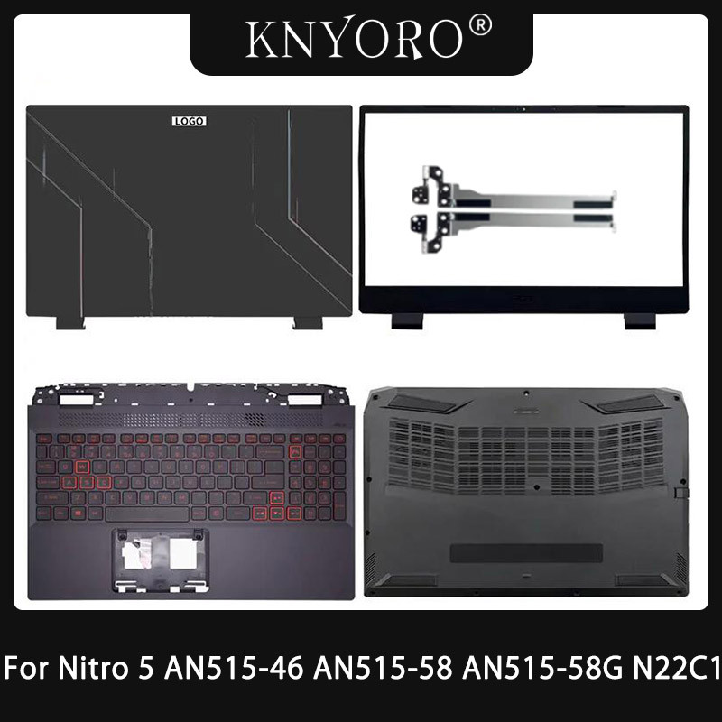 For Acer Nitro 5 AN515-46 AN515-58 AN515-58G N22C1 New Laptop LCD Back Cover Front Bezel Top Keyboar