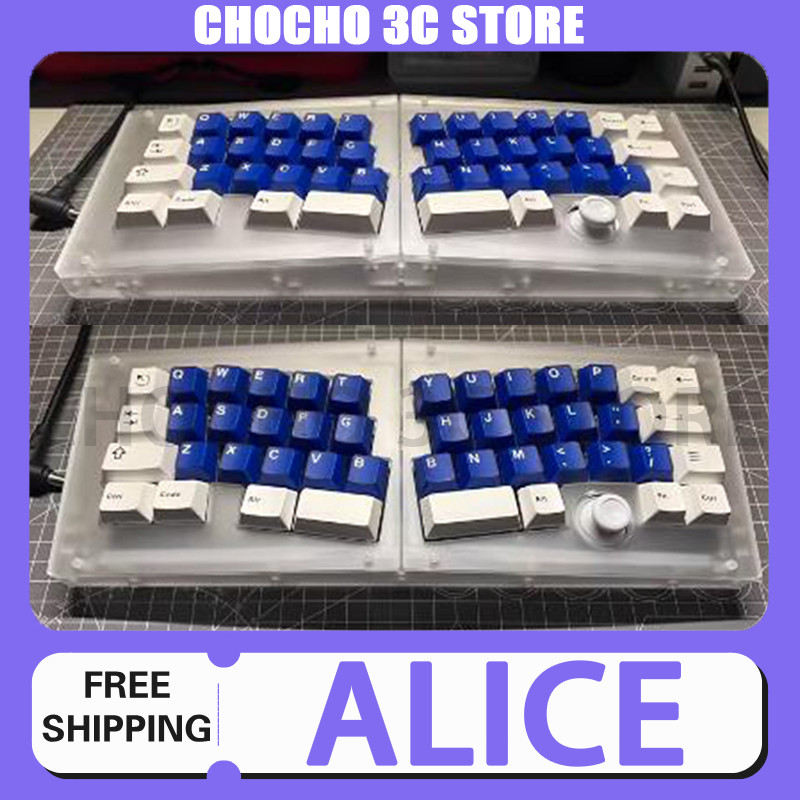 Alice Customized 40% Keyboard Kit Libra Mini Mechanical Keyboard Kit Unassembled Hot-Swap Gaming Key