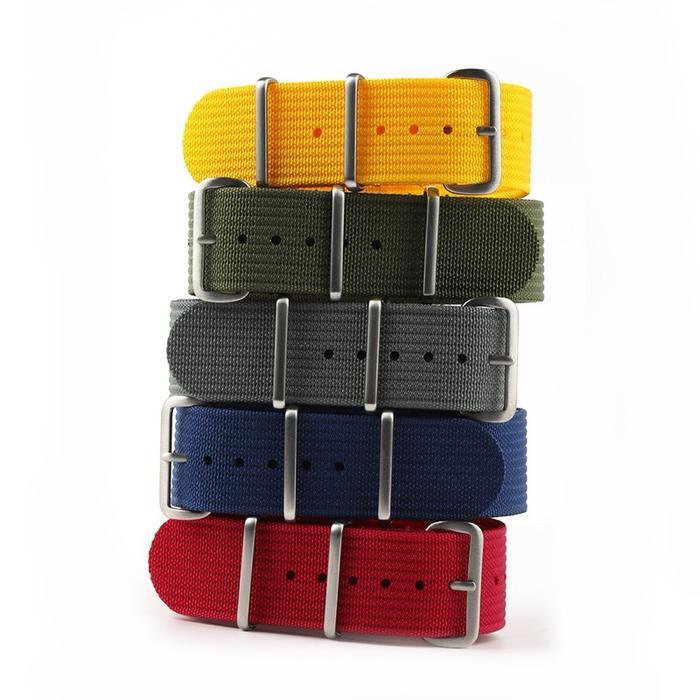 TALI JAM NATO STRAP RIBBED NYLON 18MM 20MM 22MM