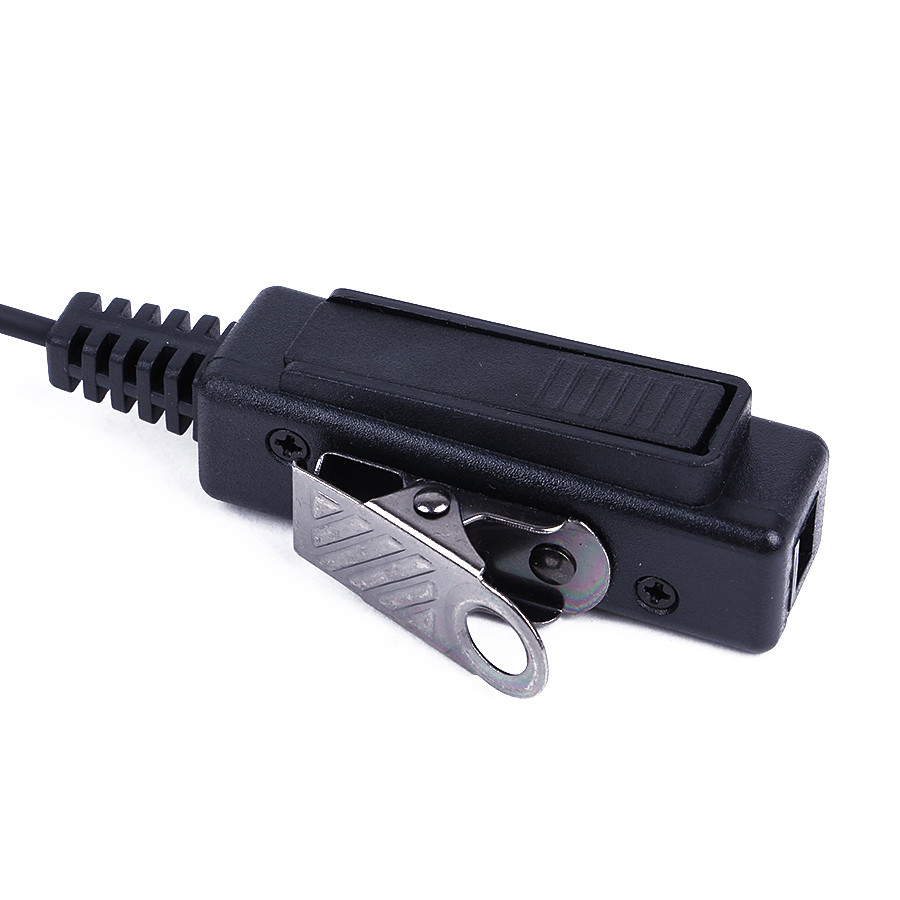 For Motorola Radio Dp4400 Police Air Tube Earpiece Microphone Ptt