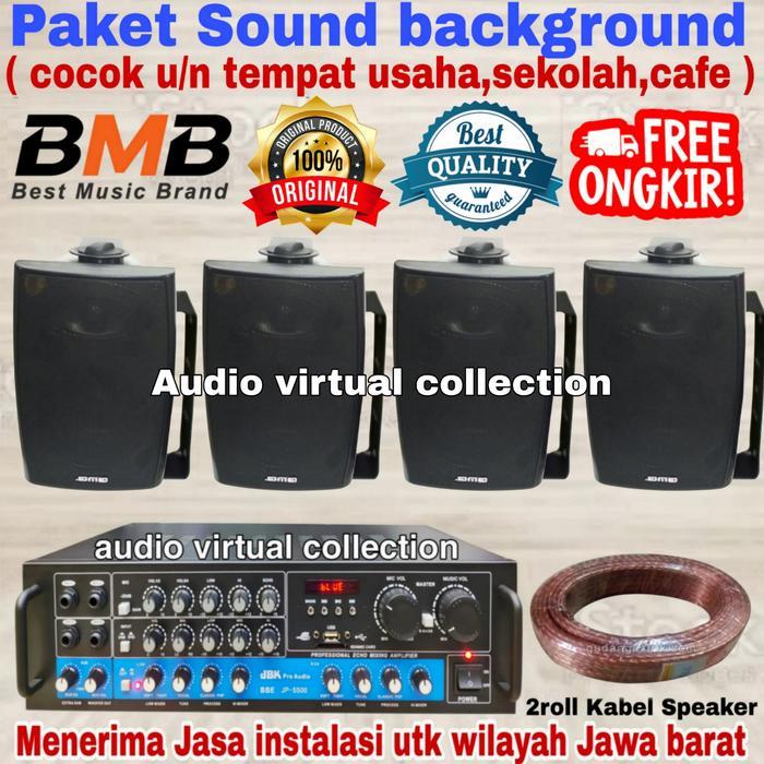 Paket Sound Speaker Indoor Bmb ( Isi 4Unit ) Terlaris