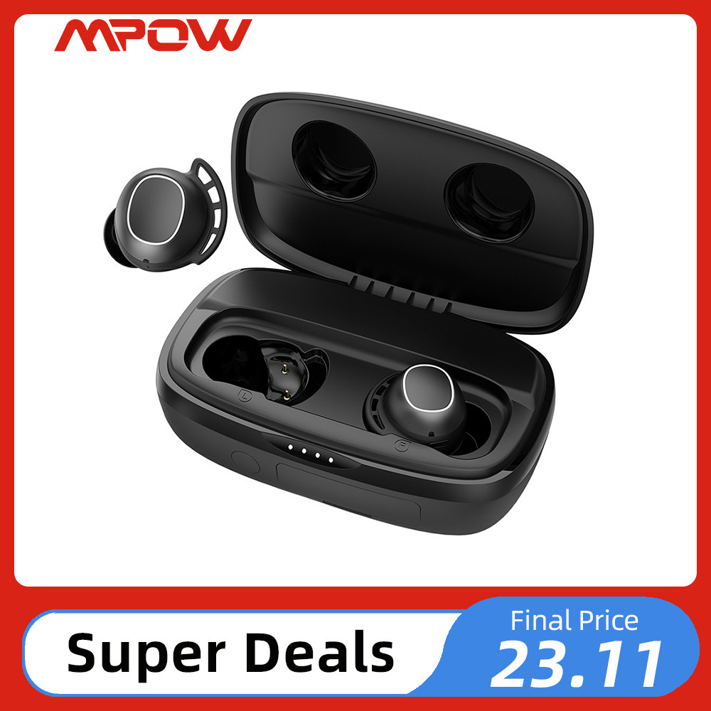 Mpow M30 Plus Bluetooth 5.0 True Wireless Earbuds 100h Playtime iPX8