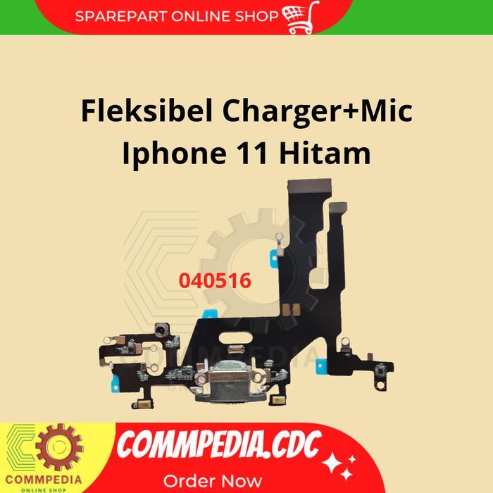 Fleksibel Charger Iphone 11 +Mic