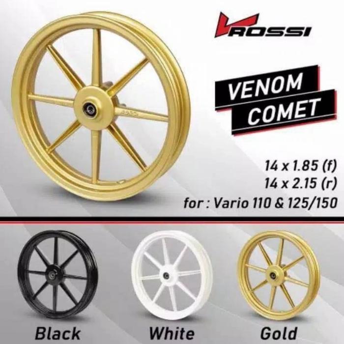 velg racing merek vrossi venom comet vario 125/150