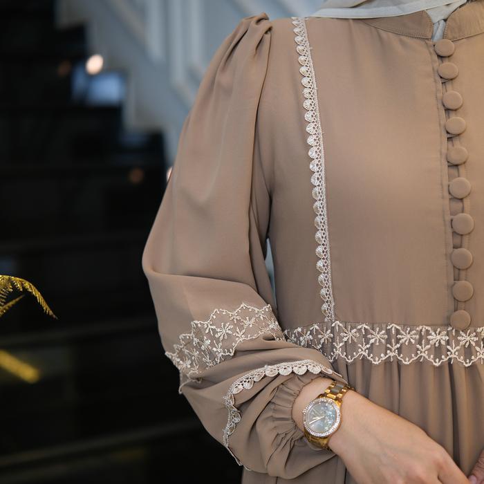 Gwenza - Leticia Dress Renda - Muslim Wanita