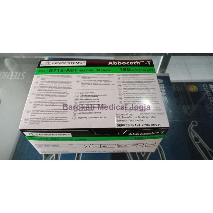 Ready Abbocath Hospira Venisistem No. 18