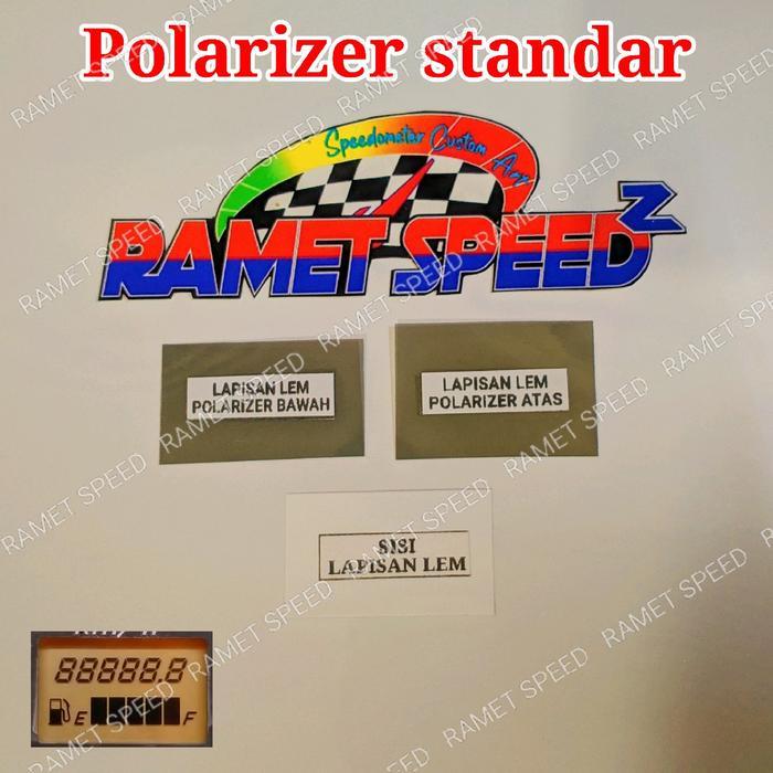 POLARIZER SPEEDOMETER SUZUKI SHOGUN 125 SHOGUN R DAN SUZUKI ARASHI POLARIS SPEEDOMETER SUZUKI SHOGUN