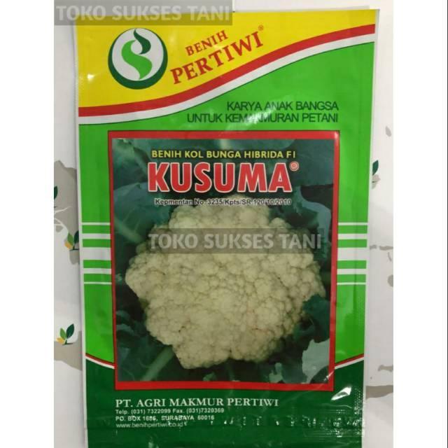 New Benih Kol Bunga Hibrida F1 Kusuma Pertiwi Berat Isi 10Gram