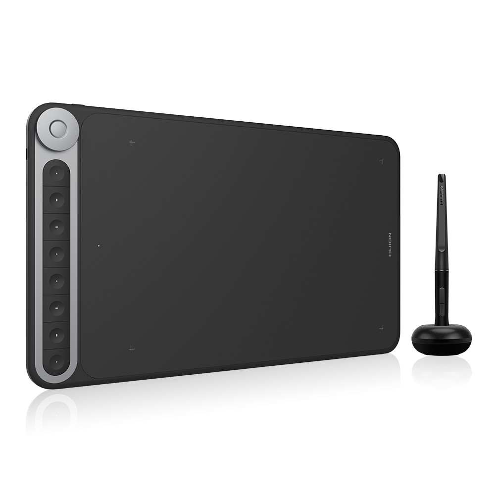 Huion Inspiroy Dial Q620M Graphic Tablet 8192 Levels Wireless Drawing Digital Pen Tablet With Dial