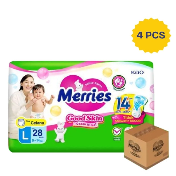MERRIES PANTS GOOD SKIN L 28 KARTON