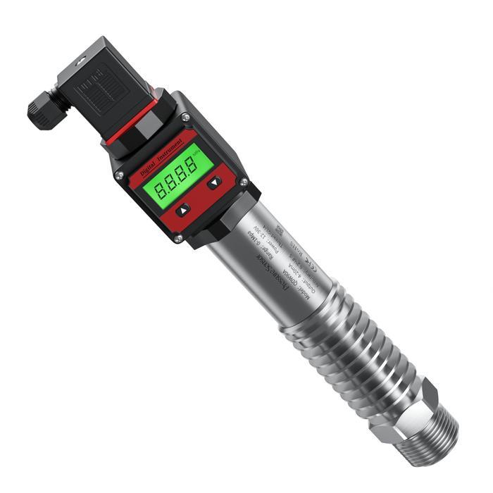 0-200 Lcd Display High Temperature Pressure Transmitter 0-100Bar To 4-20Ma 0-10V 0-3.3V 0.5-4.5V