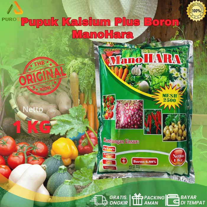 Puro Manohara 1kg Calsium Boron Calbor Fertilizer Pupuk Tanaman Kalsium manohara 1kg kalsium boron