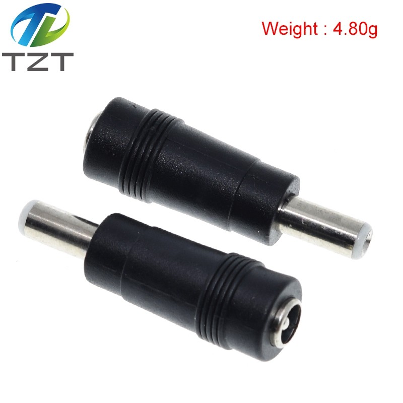 1Pcs 5.5 x 2.1mm Female To 5.5 x 2.5mm Male DC Power Connector Adapter Laptop 5.5*2.1 Female To Male