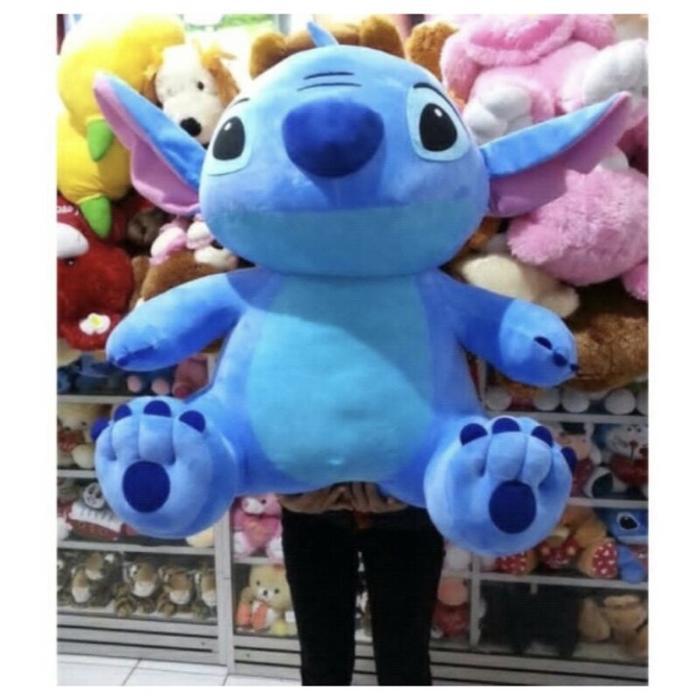 Boneka Stitch Jumbo Xxl Ukuran 70 Cm Besar Halus Dan Lembut