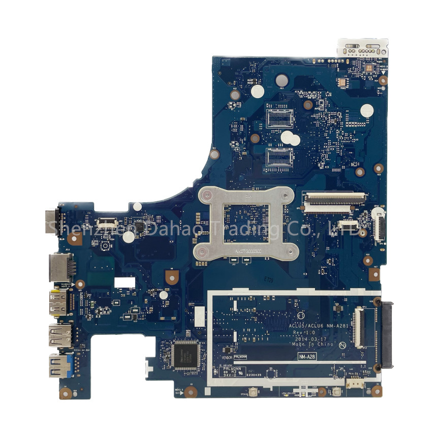 ACLU5 ACLU6 NM-A281 For Lenovo Ideapad G50-45 Laptop Motherboard With AMD A4-6210 A6-6310 A8-6410 CP