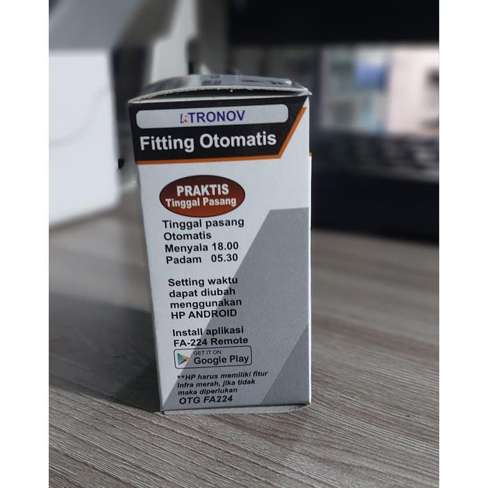 Fitting Otomatis Timer Lampu On Jam18.00 Dan Off 05.30 Fiting Original