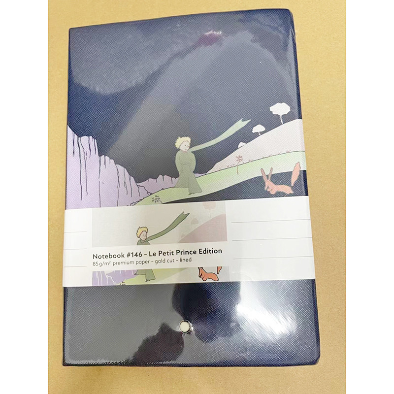MB #146 Little Prince With The Fox Blue Color Quality Paper Carefully Crafted Notebook Writing Styli