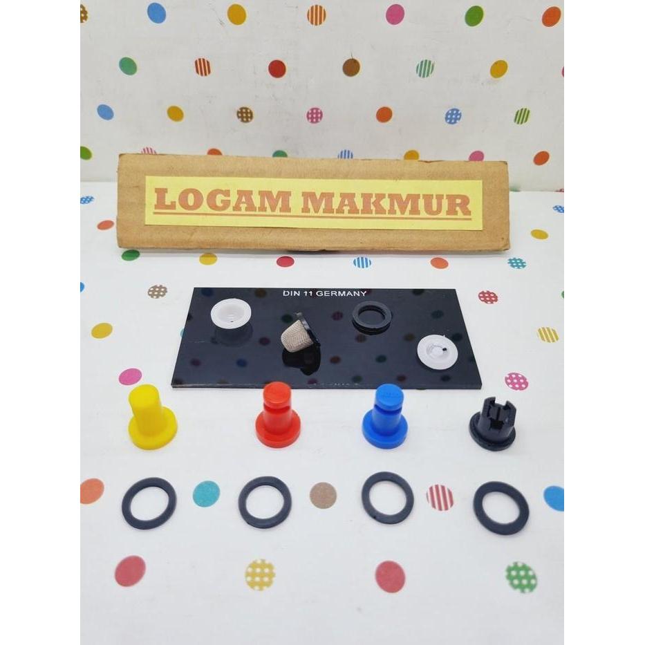 [FLASH SALE] 1 PC - NOSEL HITAM MERAH KUNING BIRU NOZZLE NOSSLE SEMPROTAN SPRAYER / AKSESORIS SOLO