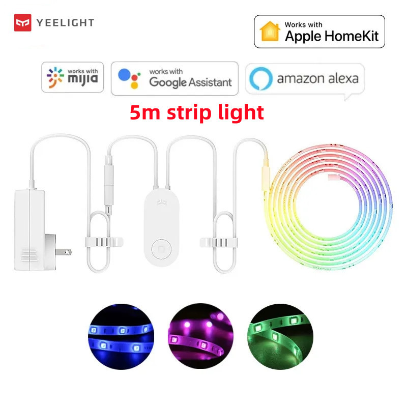 Yeelight Smart Light Strip 1S Plus 2 Meter long(YLDD05YL) LED RGB Colorful WiFi Remote Control with