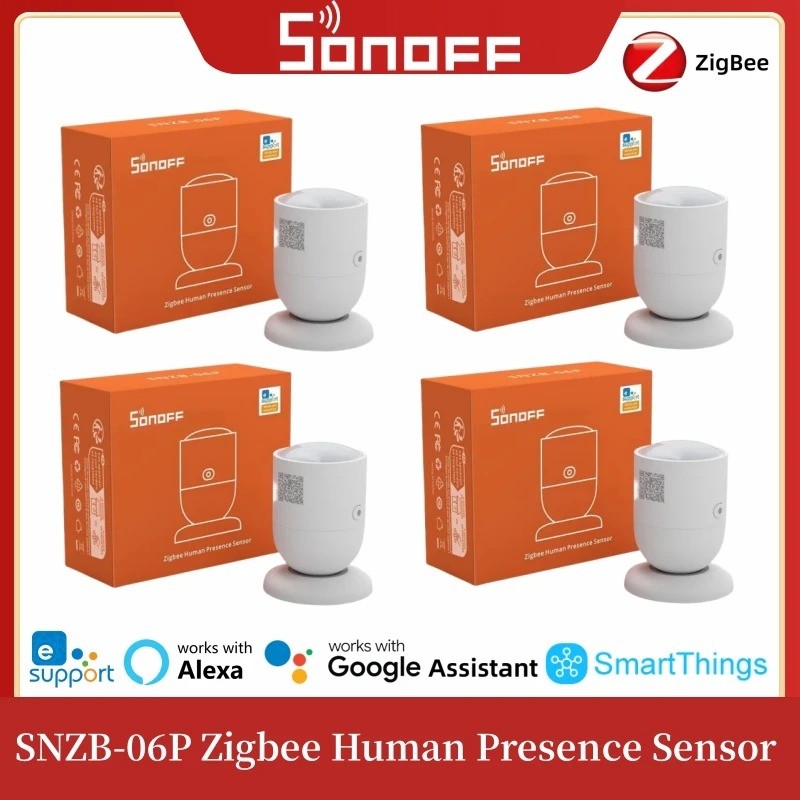 SONOFF SNZB 06P Zigbee Human Presence Sensor Sonoff Monitor Pets Sensor SNZB-06P Prevent Theft
